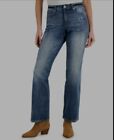 International Concepts INC Denim Elizabeth Curvy Bootcut Jeans Kandace Wash 0/25