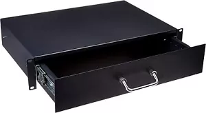 CNAweb 19 Inch Rack Mount 2U Drawer for IT Network Server Data Cabinet - Picture 1 of 5