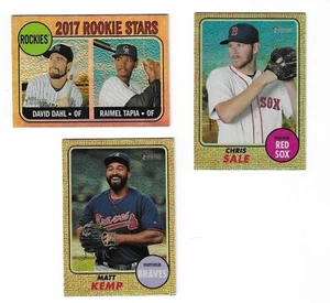 2017 Topps Heritage Chrome Refractor Sie wählen David Dahl Tapia Verkauf Kemp #D/568 - Bild 1 von 1