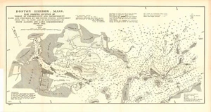 Boston Harbor, Massachusetts, 1888. - Bild 1 von 1