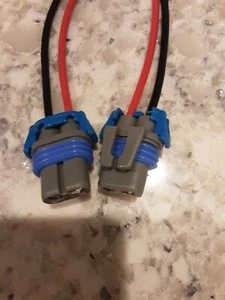 Set Of 2 Headlight Sockets Fits 9006 & 9006xs Bulb - Picture 1 of 2