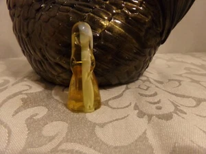MOSSER GLASS~JENNY DOLL~~BY VI HUNTER ~"DESERT AGATE" ~#9~ MINI~2 1/2" TALL - Picture 1 of 9