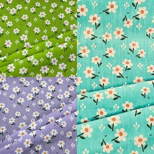 Tela de polialgodón - Margaritas - Floral/Niños/Niñas - 44"/112 cm por metro - Imagen 1 de 19