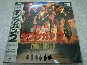 YOUNG GUNS 2 1990 PILF-1307 Japanese Laserdisk New Other Still Sealed w/OBI - Picture 1 of 3
