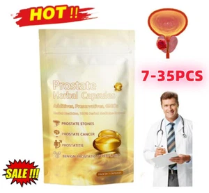 7-35x Prostate Herbal Capsules Save Prostate Health,Elevate Prostate Lot Z5 - Picture 1 of 18