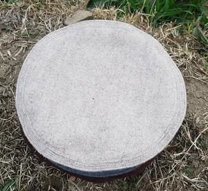 Afghani Handmade Hat Chitrali Pakol Cap Peshawari Gift 100% Wool - Picture 1 of 45