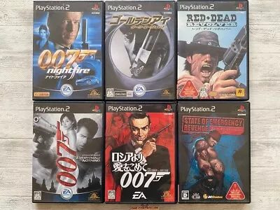 SONY PS2 007 series & Red Dead Revolver & State of Emergency Revenge from Japan - Image 1 of 4