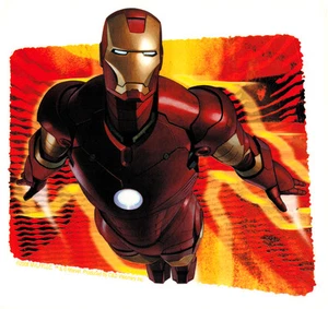 Sticker - Iron Man Flying Tony Stark Marvel Superhero Avengers Red Decal #15873 - Bild 1 von 1