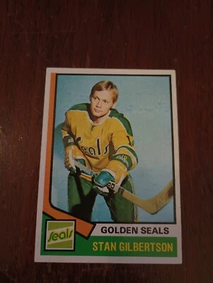 1974-75 Topps #223 Stan Gilbertson (EX) - Image 1 of 2