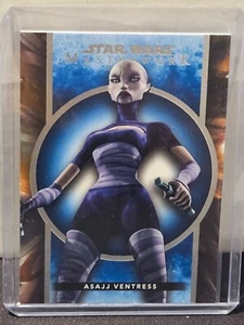 2022 Topps Star Wars Masterwork Blue Asajj Ventress #31 - Picture 1 of 2