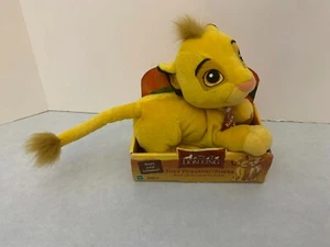 The Lion King 2003 Soft Purring Simba - Plush Stuffed Animal Toy - Original Box - Picture 1 of 8