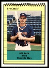 1991 ProCards Bob Bafia Huntsville Stars #1800