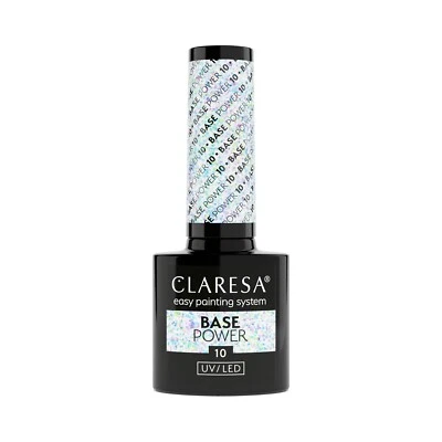 10 Base Power  5ml Claresa mit Partikeln glitzernder, frostiger Folie - Bild 1 von 4