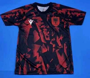 New Albania Kosova jersey-National Uniform Training T-Shirt-Shqiperia-2024 - Picture 1 of 2
