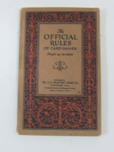 1926 The OFFICIAL RULES OF CARD GAMES HOYLE UP TO DATE; Vintage PB 29th Edition - Foto 1 di 3