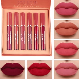 Lapiz Labiales Matte Larga Duracion 24 Horas Juego Set De 6 Colores Calidad - Picture 1 of 12