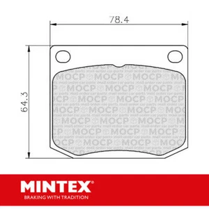 Pastillas de freno Mintex MDB1581 - Imagen 1 de 1