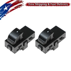 2x Interruptor de ventana eléctrica conductor trasero y pasajero lado L+R para Chevy GMC Sierra 1500 - Imagen 1 de 11