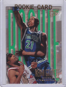KEVIN GARNETT ROOKIE CARD 1995 Fleer Ultra Basketball RC T-WOLVES CELTICS NETS