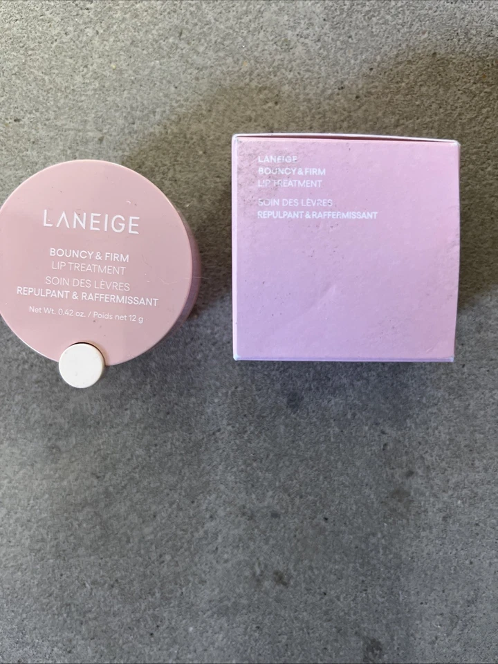 LANEIGE Bouncy & Firm Lip Treatment Hydrates & Plumps with Collagen 0.42oz