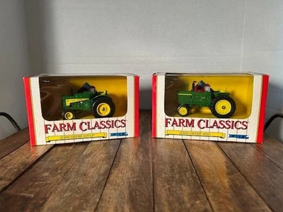 FARM CLASSICS LOT OF 2 JOHN DEERE #630 LP & 4010 1/43 SCALE TRACTORS NEW IN BOX - Image 1 of 4