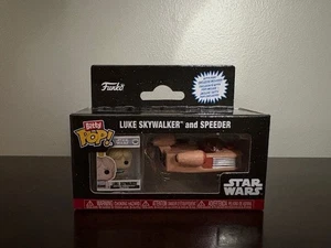 Funko: Star Wars - Luke Skywalker and Speeder (exclusive) - Bitty Pop  - Bild 1 von 2