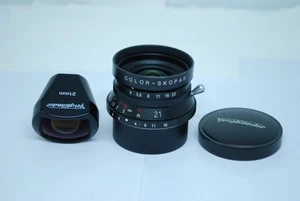 Voigtlander Color-Skopar 21mm f/4 MC L39 Leica L-Mount + Viewfinder #5805 - Picture 1 of 12