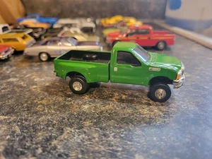 ERTL Ford F-350 Super Duty Pickup Truck Dually Green Mint Never Displayed  - Picture 1 of 3