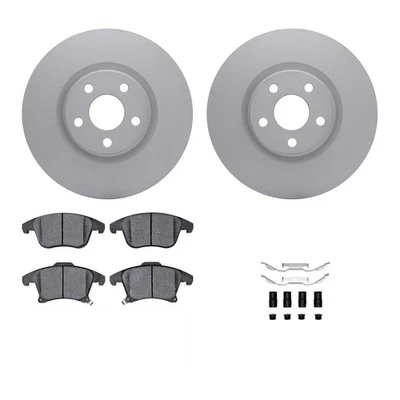 For Lincoln MKZ 2017-2020 R1 Concepts WDWH1-54131 Front Brake Kit w Ceramic Pads Foto 1 de 3