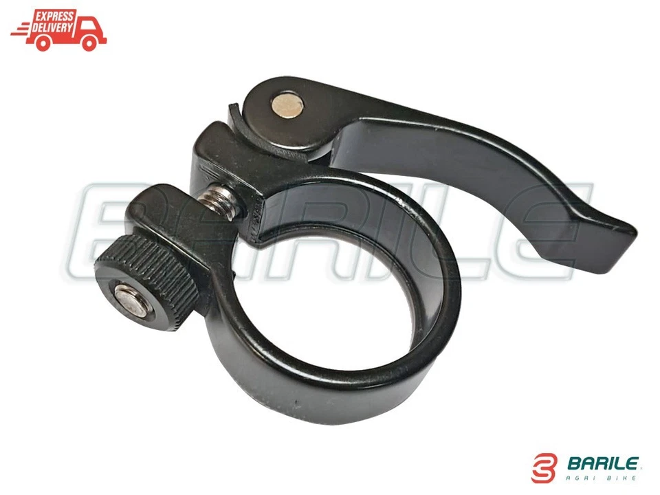 Collarino / Bloccaggio Reggisella - Sella Ø 28,6 in Alluminio Bici MTB - City - Immagine 1 di 3