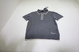 New Greyson 75% Wool/25% Silk Polo Womens Size Small Smoke Heather 654B 01283756 - Picture 1 of 5