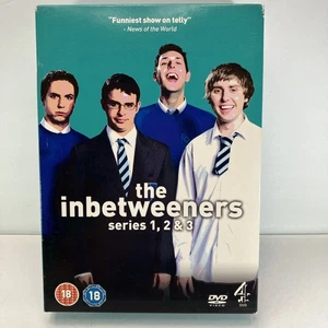 The Inbetweeners Series 1,2 &3 DVD Box Set - REGION 2 - Picture 1 of 16