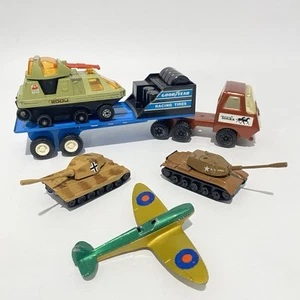 Vintage Konvolut 6 70er Tonka Stables Buddy L Goodyear Matchbox Spitfire - Bild 1 von 17