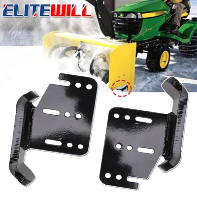 ELITEWILL 2pcs 44" 47" SNOW BLOWER SKID SHOES for JOHN DEERE #AM122263 AM122264 HEAVY DUTY