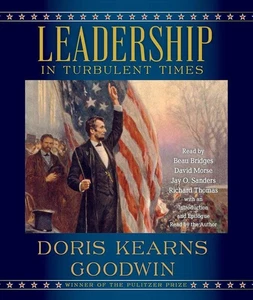 Leadership: In Turbulent Times by Doris Kearns Goodwin (English) Compact Disc Bo - Picture 1 of 1