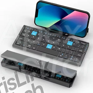 JOMAA Folding Keyboard Bluetooth Mobile Phone Wireless and Foldable for Phones - Picture 1 of 8