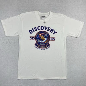 Kennedy Space Center Hemd Herren Large Discovery STS 105 Shuttle Rocket Traveler - Bild 1 von 10