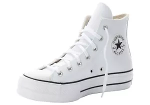 CONVERSE CHUCK TAYLOR ALL STAR PLATFORM LEATHER Sneaker , Gr. 38, Leder - Bild 1 von 1