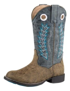Roper Western Boots Boys Hole In Wall 9.5" Blue 09-018-1222-2001 BU - Picture 1 of 1
