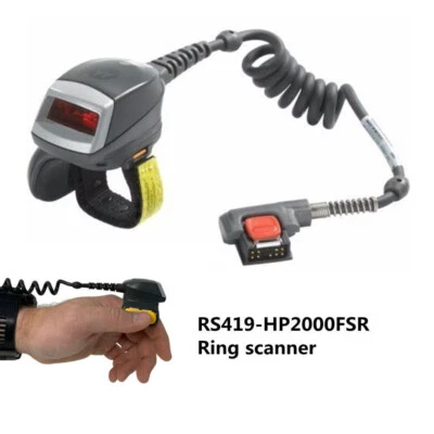 NUEVO ESTADO RS419 para escáner de anillo Symbol RS419-HP2000FSR para WT4090 y WT41N0 Foto 1 de 4