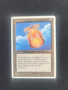 Magic Mtg Italian White Border Kormus Bell   lightly played - Picture 1 of 1