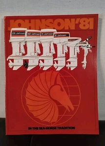 Johnson 1981 Sea Horse Outboard Vintage Dealer Brochure - Bild 1 von 5