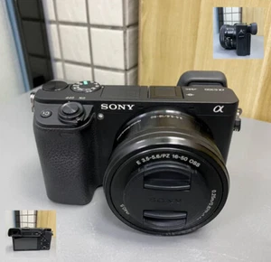 Sony Alpha a6300 3x Optical Zoom 24.3MP Mirrorless Digital Camera E 16-50mm Lens - Picture 1 of 8