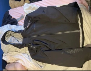 motorbike jacket with padding and multiple pockets is size 3xL never worn - Picture 1 of 5
