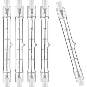 Pack Of 5 R7s Halogen Bulb 118mm 400w 230v, R7s Halogen Rod 118mm, R7s Halogen - Picture 1 of 5