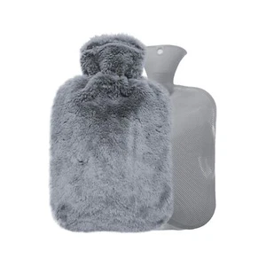 Hot Water Bottle with Cover, 2L PVC Hot Water Bag for Pain Relief, Menstrual ... - Picture 1 of 7