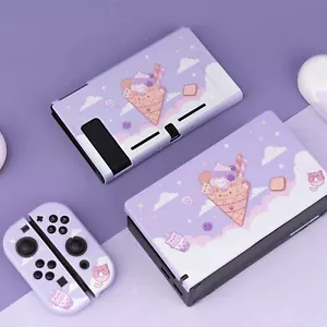 Custodia Geekshare per Nintendo Switch dock di ricarica cover completa console base guscio - Foto 1 di 38