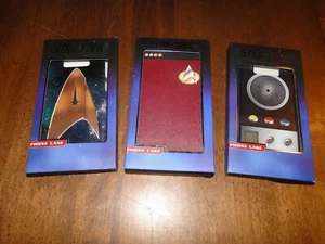 Star Trek lot of three NIB phone cases - Picture 1 of 2