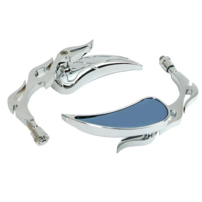 Espejos retrovisores de motocicleta para Harley-Davidson Fatboy Lo Fat Boy Street Glide Foto 1 de 4