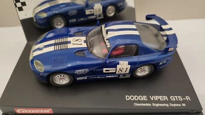 Slot Car Carrera Dodge Viper GTS R Daytona 98 scala 1/32 - Immagine 1 di 4